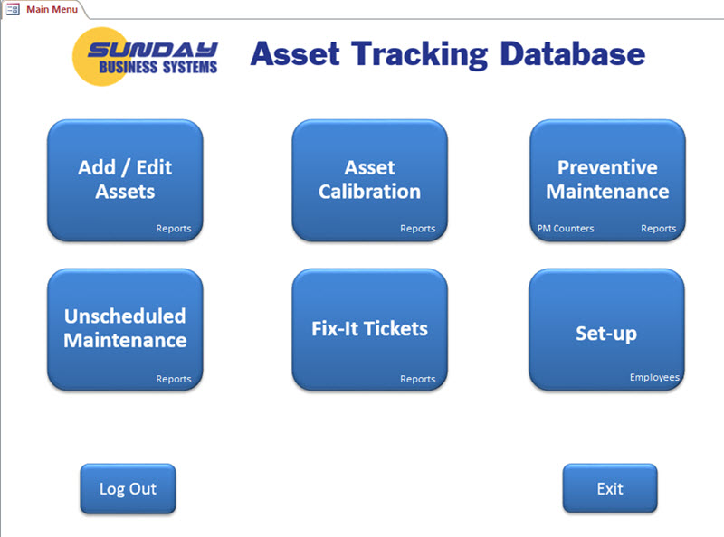 Set report. Business database Systems. Add Assets. Maintance of fixed Asset. Main pricing Systems.